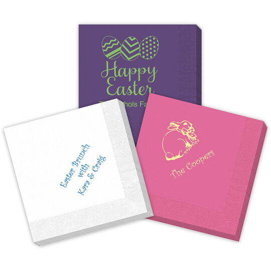 Design Your Own Easter Napkins